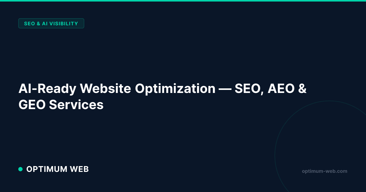 Karin Query Map AI Query Mapping — What Clients Ask ChatGPT About You $290 | Optimum Web