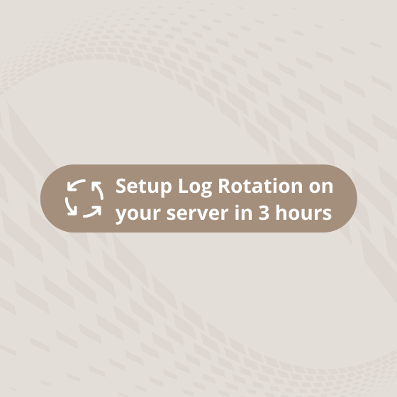 5.Setup Log Rotation on your server in 3 hours-2 setup log rotation